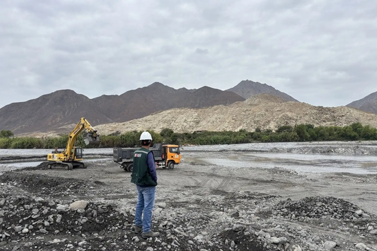 ANA retira más de 672,986 metros cúbicos de sedimentos de los cauces de ríos y quebradas