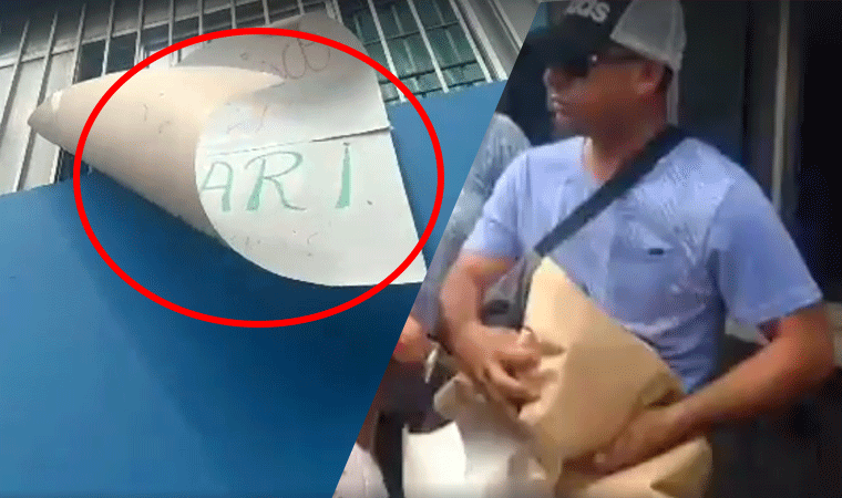 Trujillo: retiran cartel que reclamaba al papa por delitos de Luis Figari