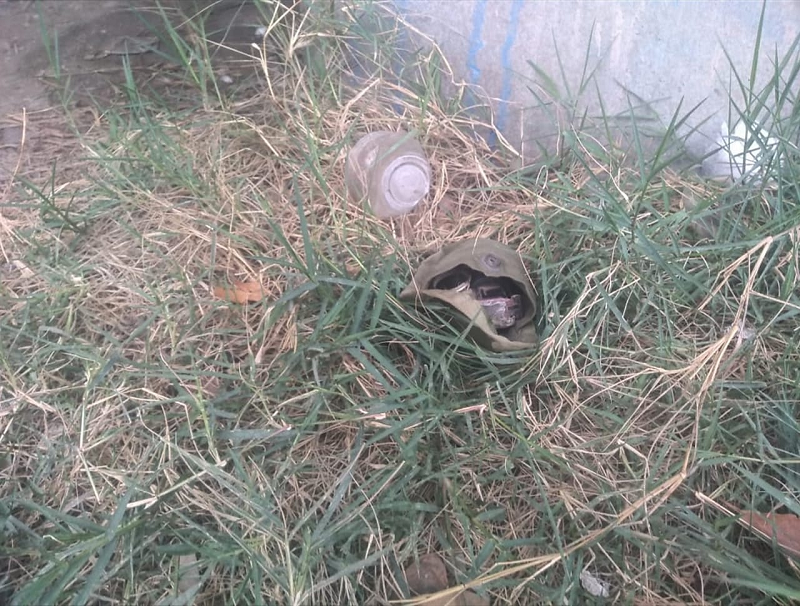 Abandonan explosivo frente a jardín de niños en óvalo Mansiche