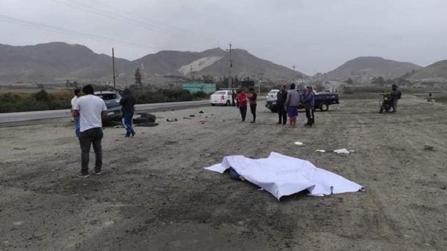 Trabajador de empresa de publicidad muere en fatal accidente en distrito de Guadalupito