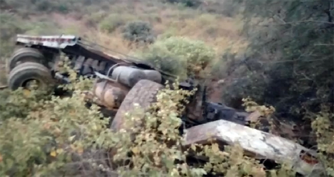 Otuzco: un muerto y un herido dejó volcadura de camión en Huaranchal