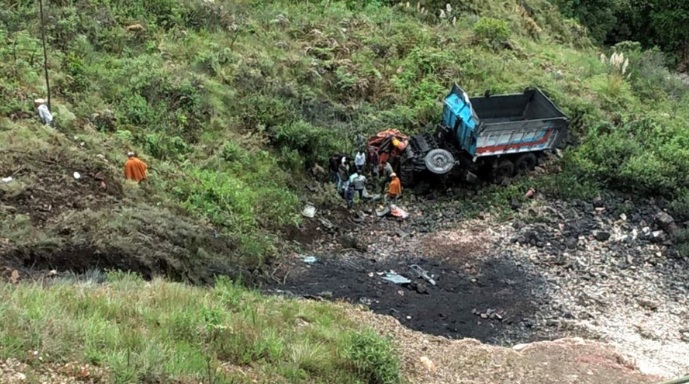 La Libertad: dos muertos y un herido dejan accidentes en Otuzco y Gran Chimú