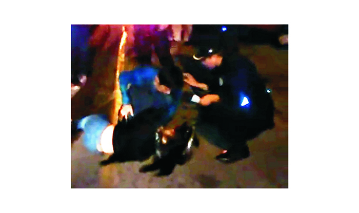 Trujillo: joven resulta herida tras caer del taxi en que se desplazaba