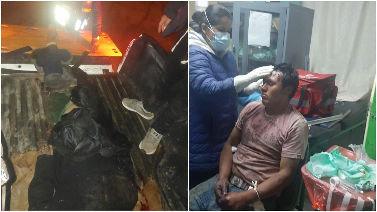 Santiago de Chuco: despiste de camioneta deja una persona fallecida y dos muertos