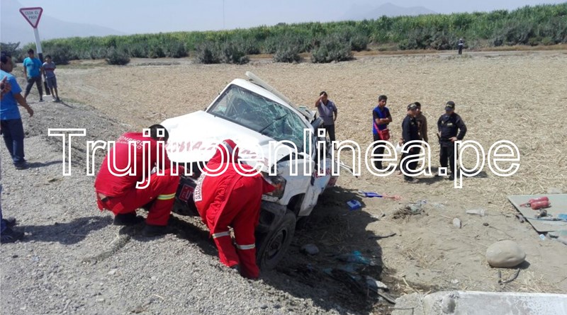 Chicama: mujer embarazada queda grave tras despiste de ambulancia