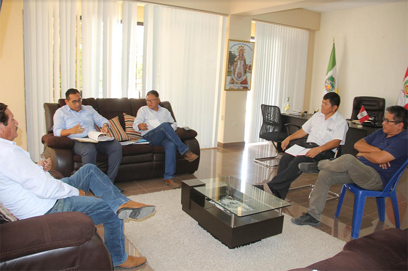 Chavimochic y municipio de Viru coordinan acciones preventivas ante lluvias