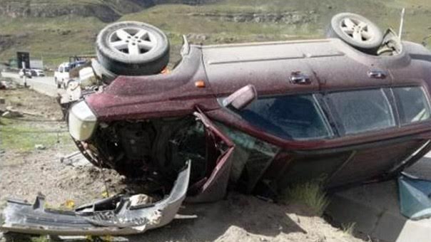 Sánchez Carrión: siete policías heridos en accidente de tránsito en Yamobamba