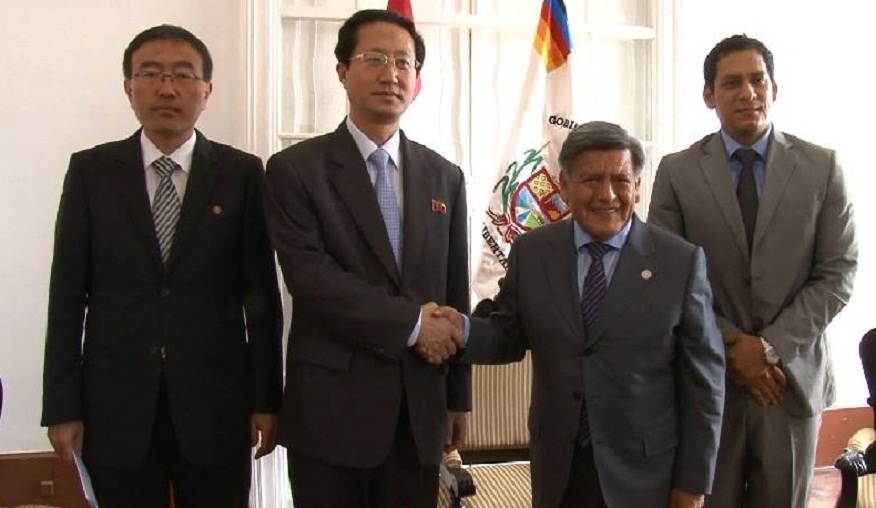 Presidente regional sostuvo reunión con embajador de la República Democrática de Corea