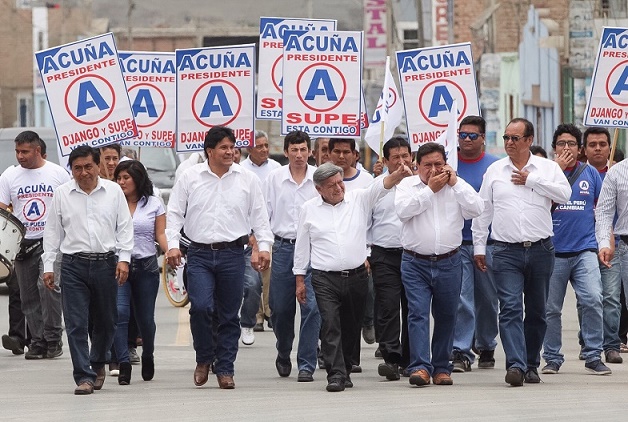 APP inscribió hoy alianza con Restauración Nacional y Somos Perú