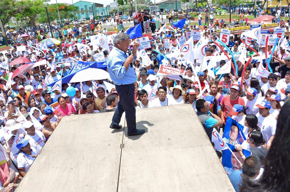 Partido de Acuña deberá pagar 395 000 soles por infringir Ley de Partidos Políticos