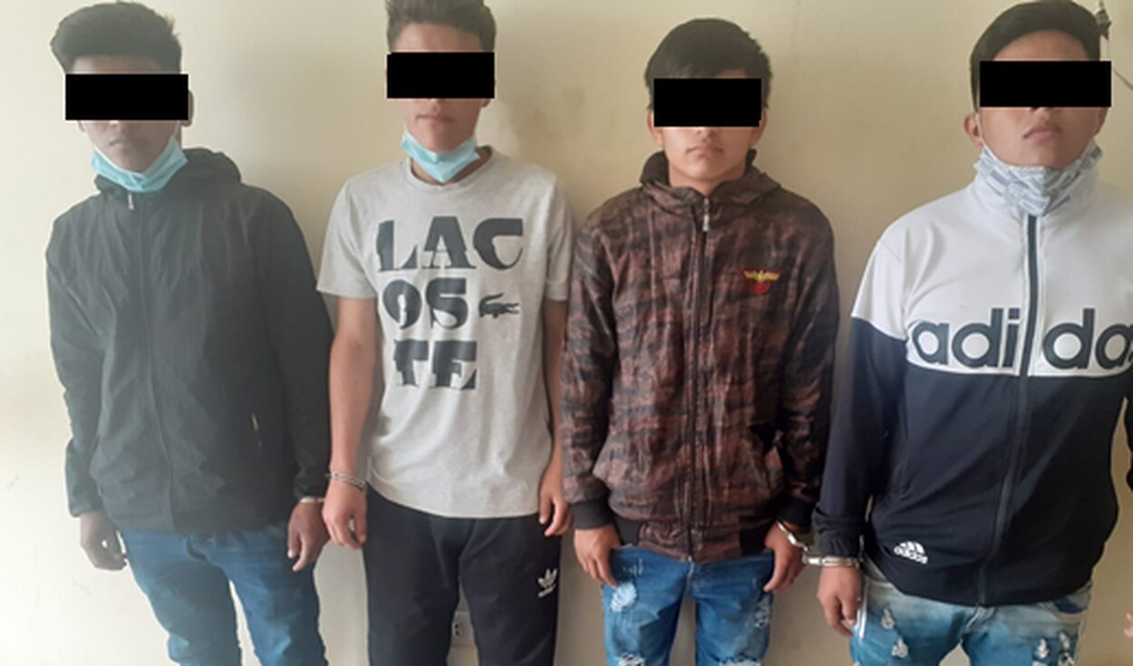 La Esperanza. Tres adolescentes son  detenidos por robo agravado