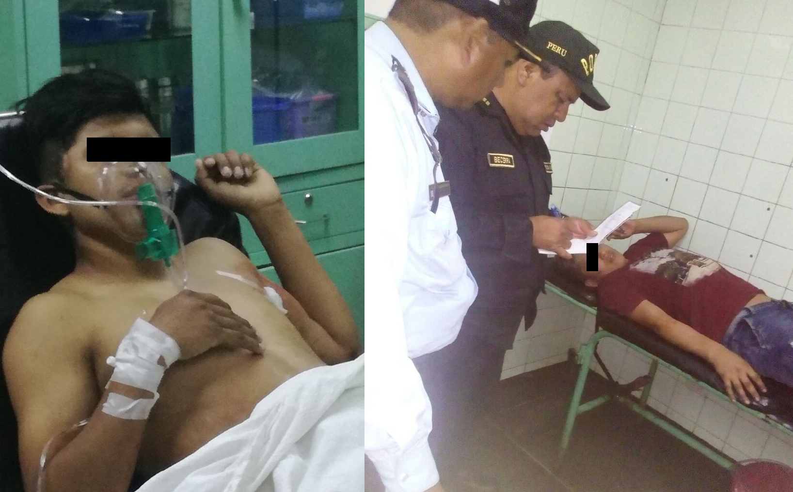 Adolescentes fueron baleados por robar restaurante 