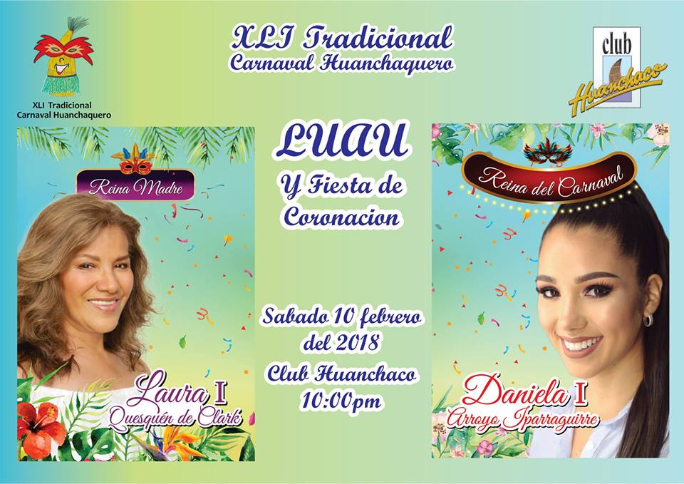 Este sábado 10 será la coronación de reinas del tradicional Carnaval Huanchaquero 2018