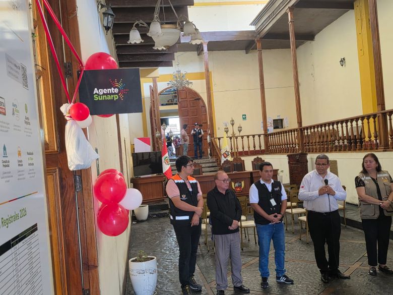 Inauguran Agentes Sunarp en Chicama y Ascope para beneficiar a más de 21 mil pobladores