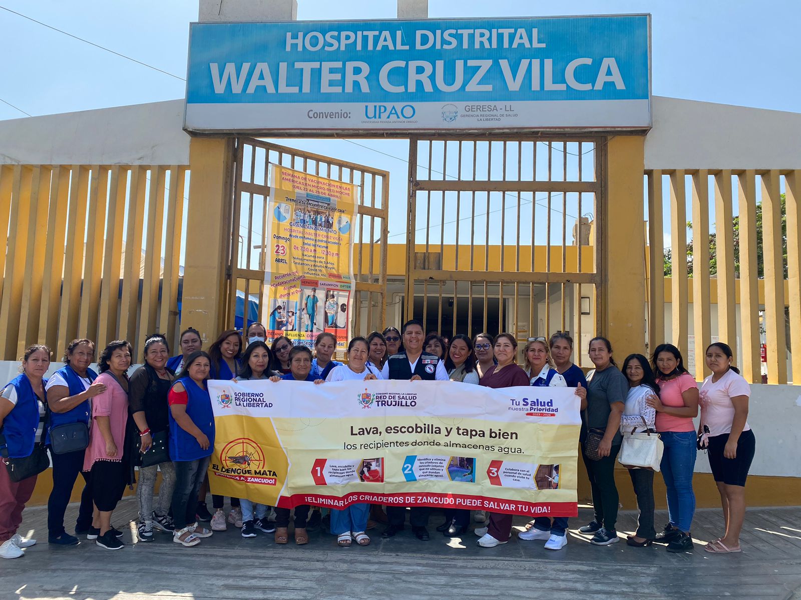 Convocan a 300 agentes comunitarios para combatir el dengue en Trujillo