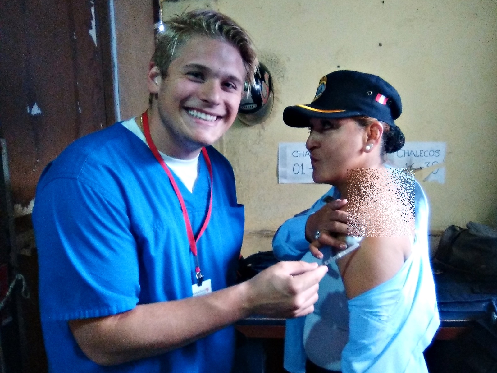 Serenos de Trujillo se vacunan contra enfermedades contagiosas