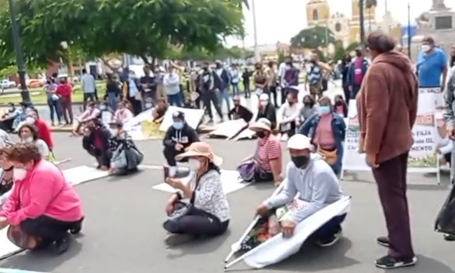 Agricultores de Laredo rechazan encauzamiento de las quebradas hacía el río Moche