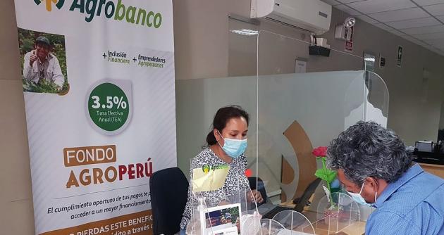 Agrobanco lanza “Banca por Internet” para facilitar trámites a pequeños productores 