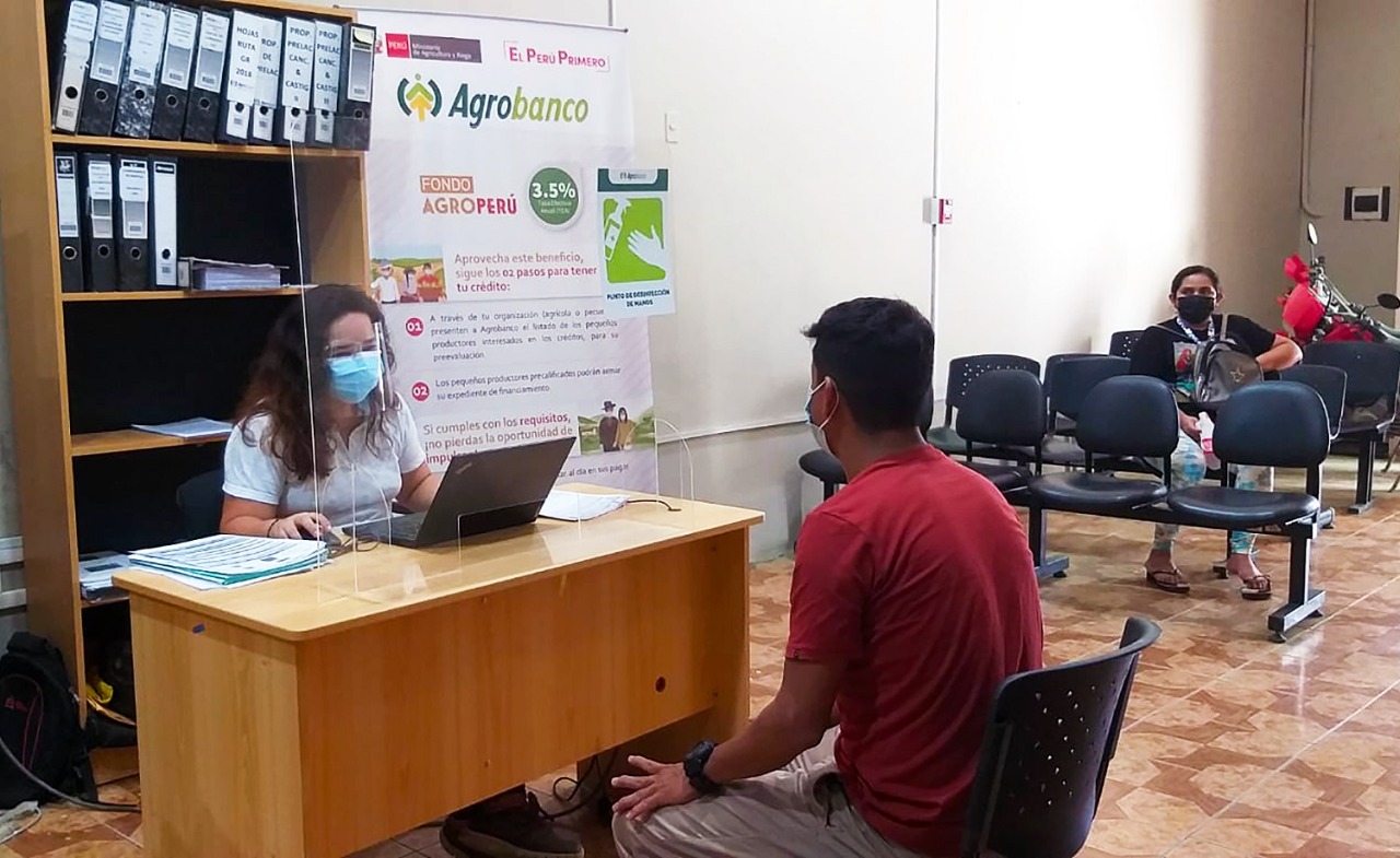 Agrobanco otorgó más de S/ 498 millones a 61 mil pequeños agricultores 
