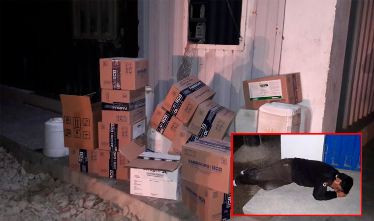 Policías frustran robo de mercancía valorizada en S/ 50 000 de agroindustrial en San Pedro de Lloc