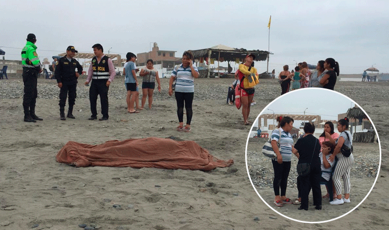 Joven se ahoga en Huanchaquito y cuerpo aparece atrapado en red de pescar 