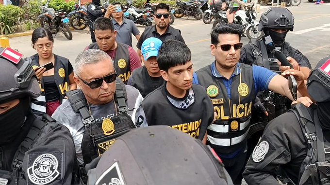 Alias ‘JJ’, presunto brazo armado de “Los Pulpos”, llegó a Trujillo para afrontar proceso en su contra