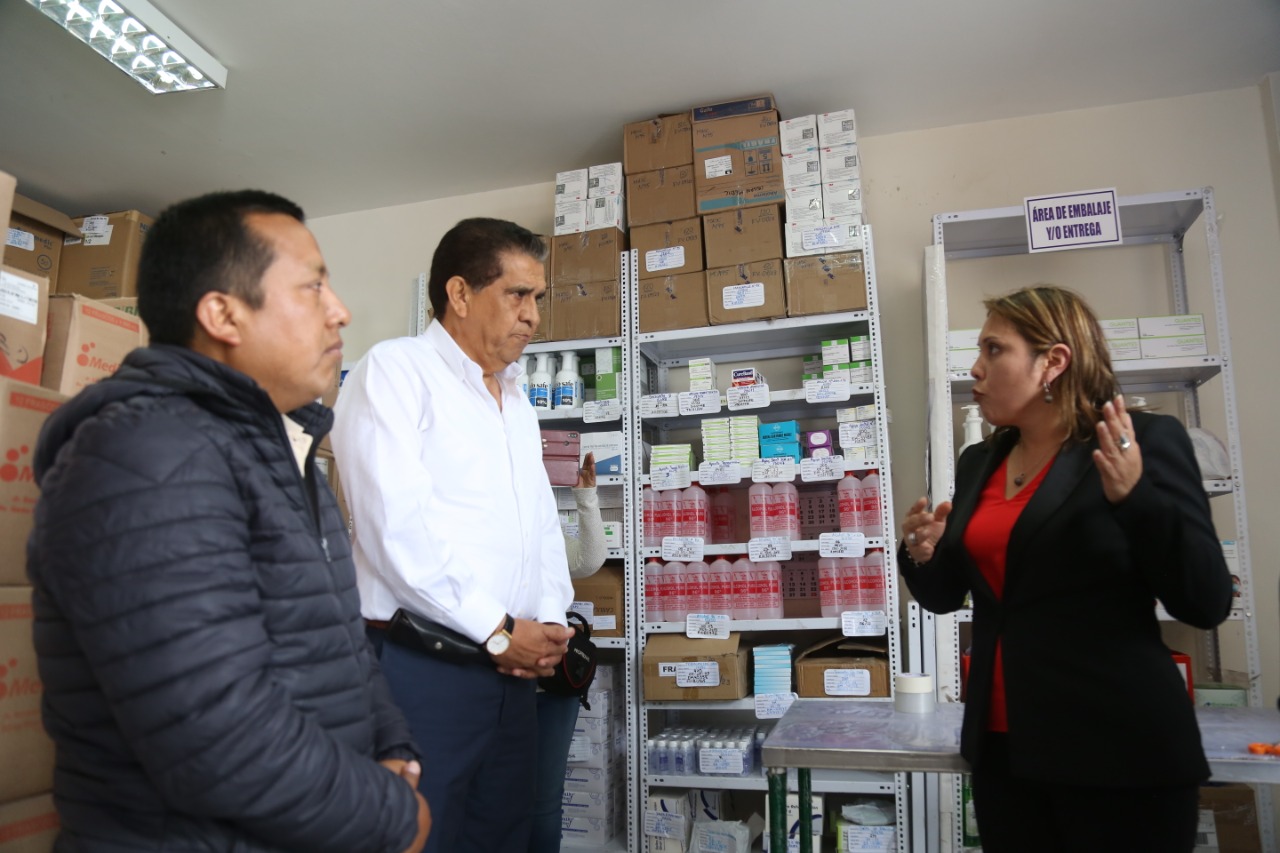 Primer almacén especializado de medicamentos atenderá 48 puestos de salud en Otuzco