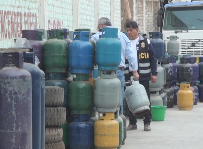 Almacén clandestino de balones de gas era una bomba de tiempo en Huanchaco