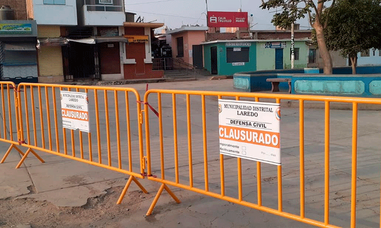 Cierran mercado de Laredo porque el 54 % de comerciantes tienen covid-19