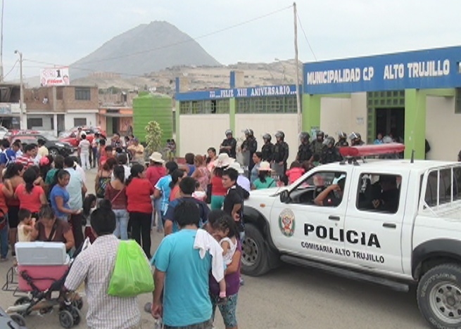 Alcalde de Alto Trujillo no quiere dejar el cargo