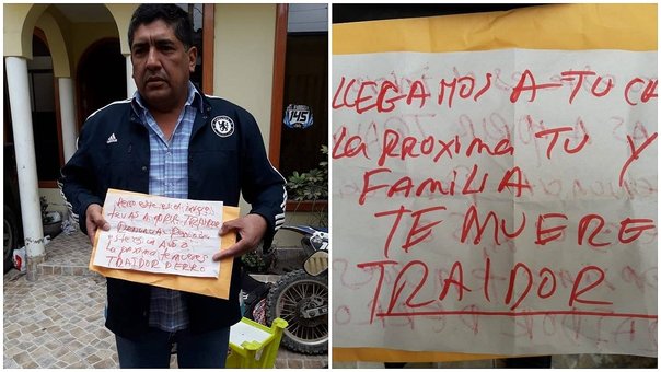 Amenazan de muerte a alcalde y candidato de Pacanga en Chepén 