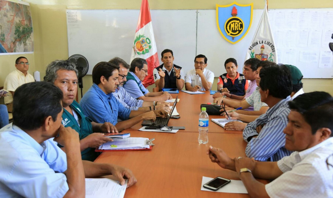 Analizan situación del agro en Libertad tras impacto de desastres naturales