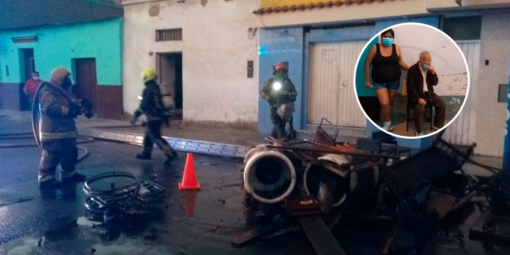 Trujillo: anciano lo perdió todo en el incendio de su vivienda