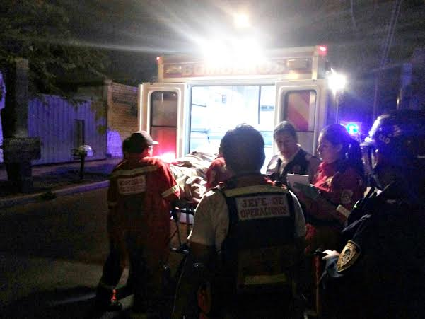  Anciano que cayó dentro de su vivienda fue auxiliado por serenazgo