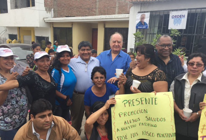 Partido Orden lleva como candidato a ex congresista Antero Flores Araoz