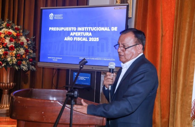 Presupuesto de Apertura de la MPT para el Año Fiscal 2025 es de S/ 267 114 156