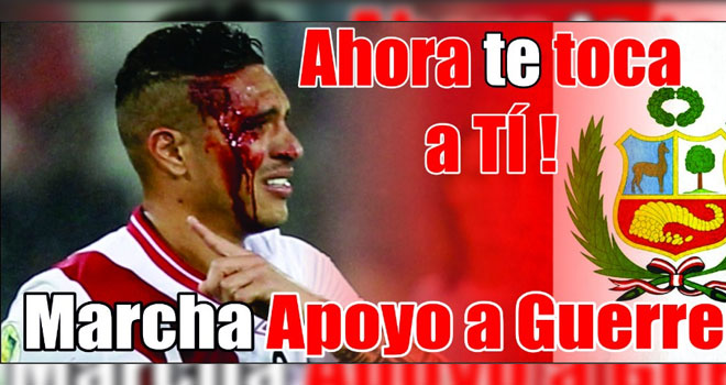 Moche prepara marcha para apoyar a Paolo Guerrero