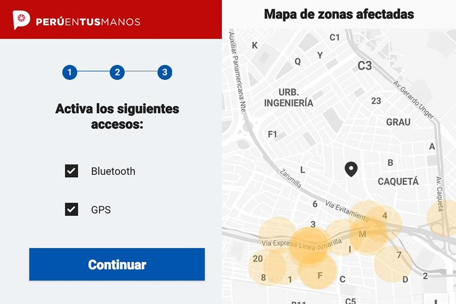 Coronavirus: aplicación móvil te indica las zonas de riesgo de contagio