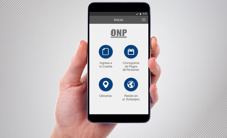 ONP presentó aplicación móvil en beneficio de asegurados y pensionistas del SNP