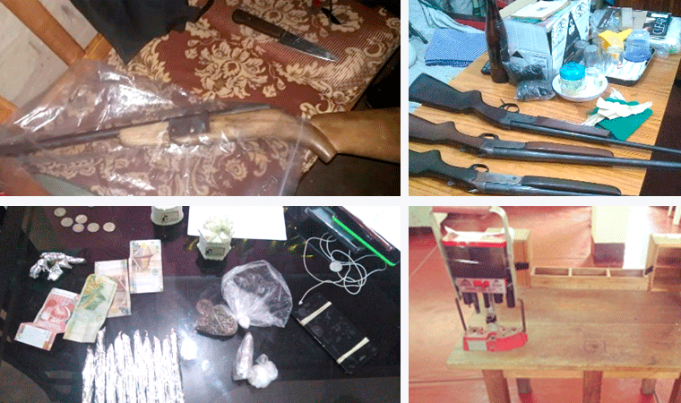 Trujillo: banda criminal acopiaba todo un arsenal para sicarios