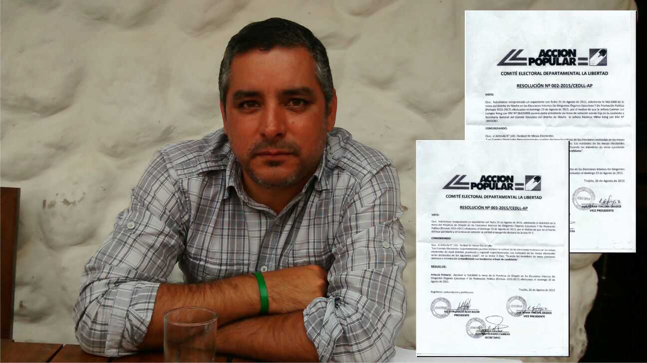 Denuncian supuesta manipulación en elecciones internas de Acción Popular