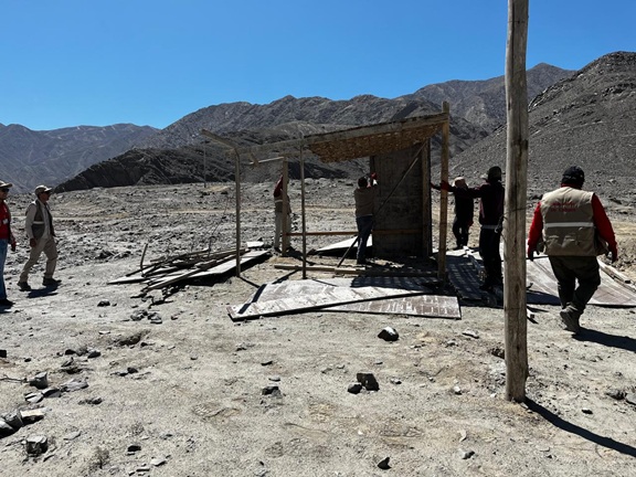 Ministerio de Cultura recupera zona ocupada ilegalmente en las Líneas y Geoglifos de Nasca y Palpa