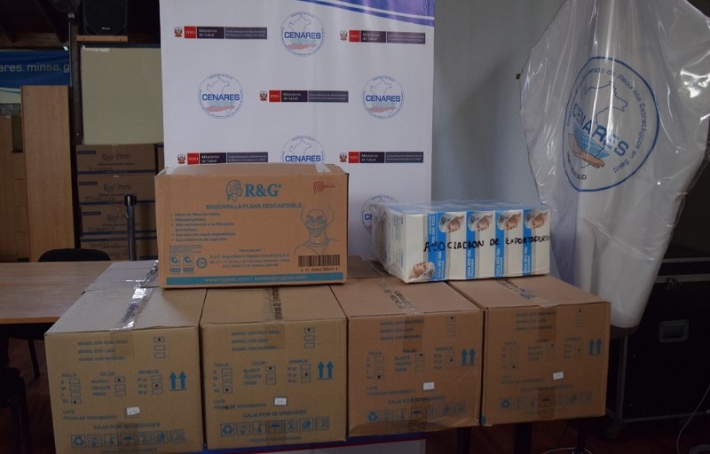 Adex dona artículos médicos para ayudar a vencer el coronavirus