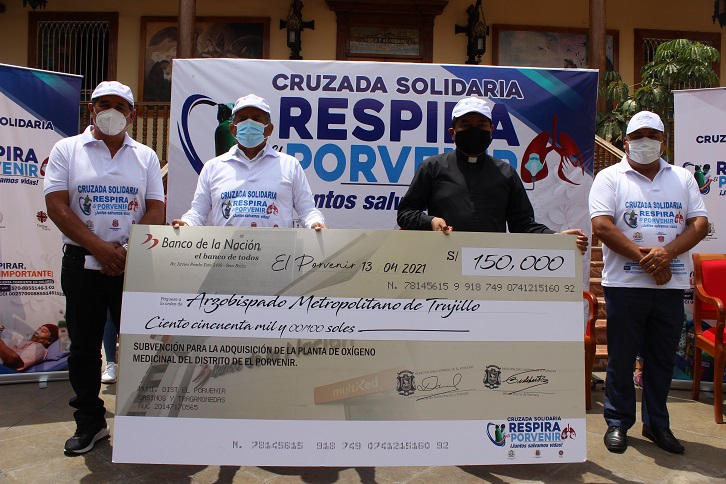 Iglesia y comuna lanzan cruzada "Respira El Porvenir", para adquirir una planta de oxígeno medicinal