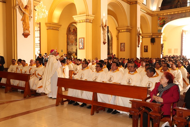 Monseñor Miguel Cabrejos cumplió 19 años al frente de  la Arquidiócesis de Trujillo