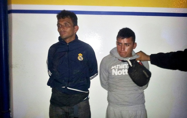 Asaltantes al paso fueron arrestados tras tenaz persecución (Video)
