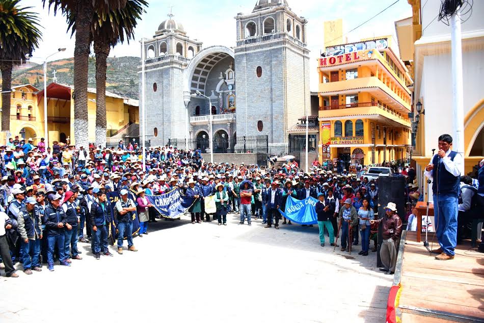 Otuzco: asamblea pública promovida por ronderos contó con asistencia de autoridades