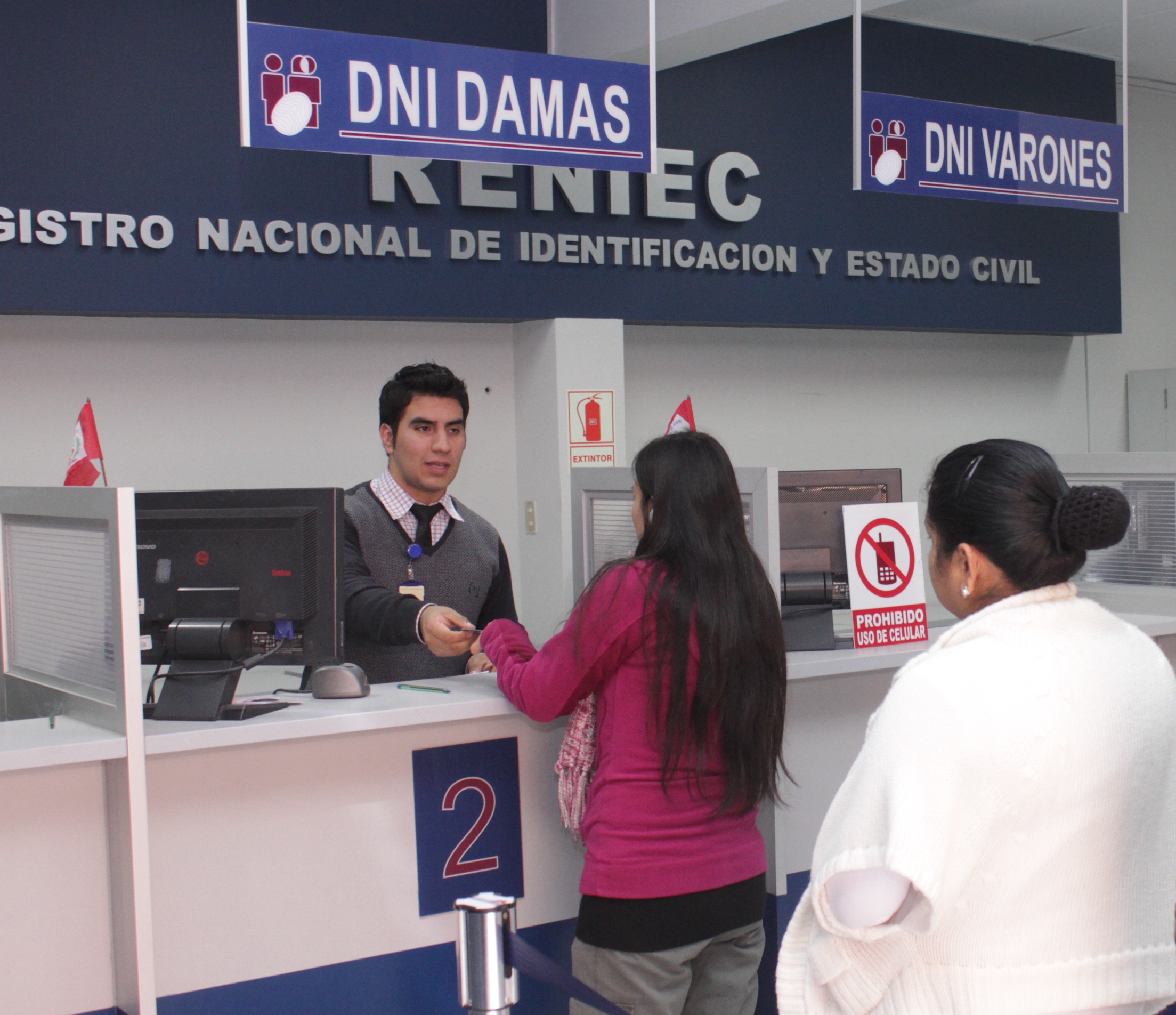 Reniec atenderá en horario extendido hasta domingo a las 3 de la tarde