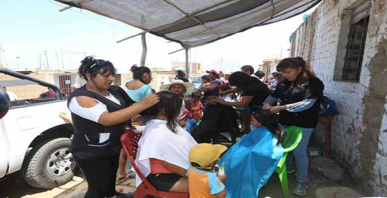 Municipio de Trujillo llevó campaña comunal a La Esperanza atendiendo a más de 300 familias 