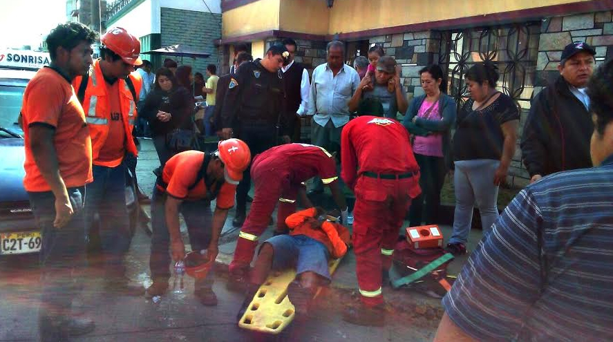 Trujillo: trabajador de Sedalib fue atropellado por taxista que se dio a la fuga